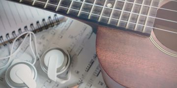 Guitar and Headphones