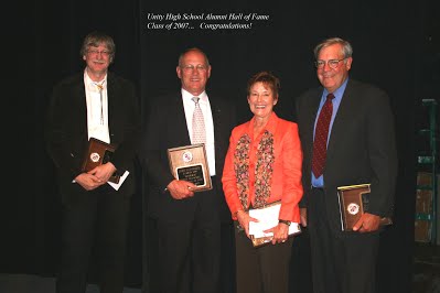 A photo of the 2007 inductees