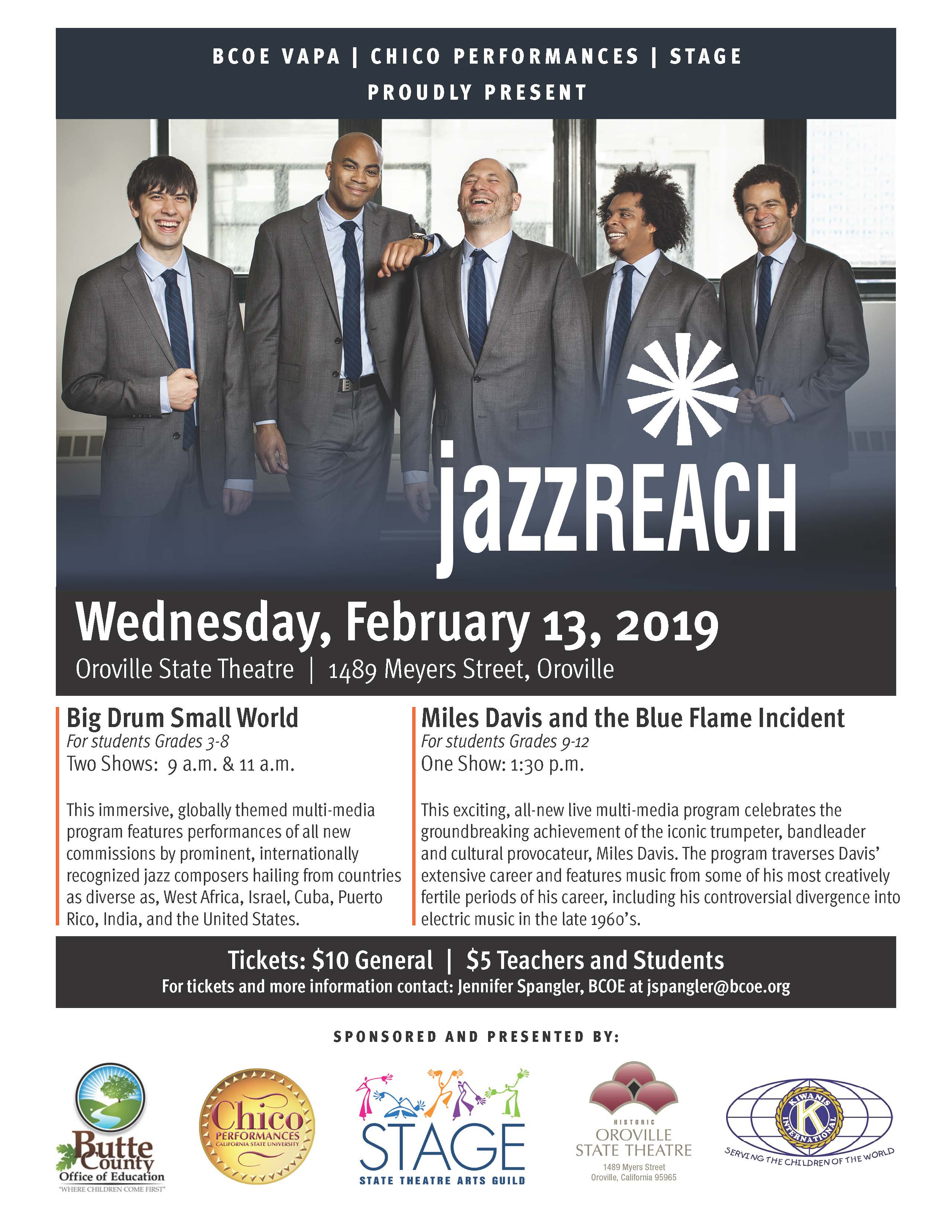 Jazz Reach flier